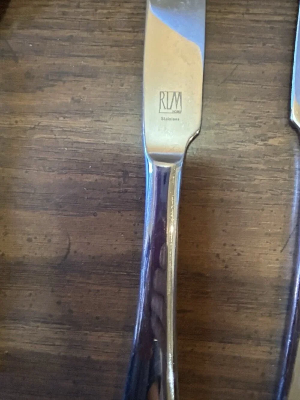 Lot Of Stainless Steel Knives And Spoons Very Heavy Quality Made